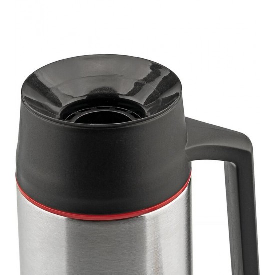 Garrafa 750ml Térmica Exata Em Aço Inox Com Ampola De Aço  